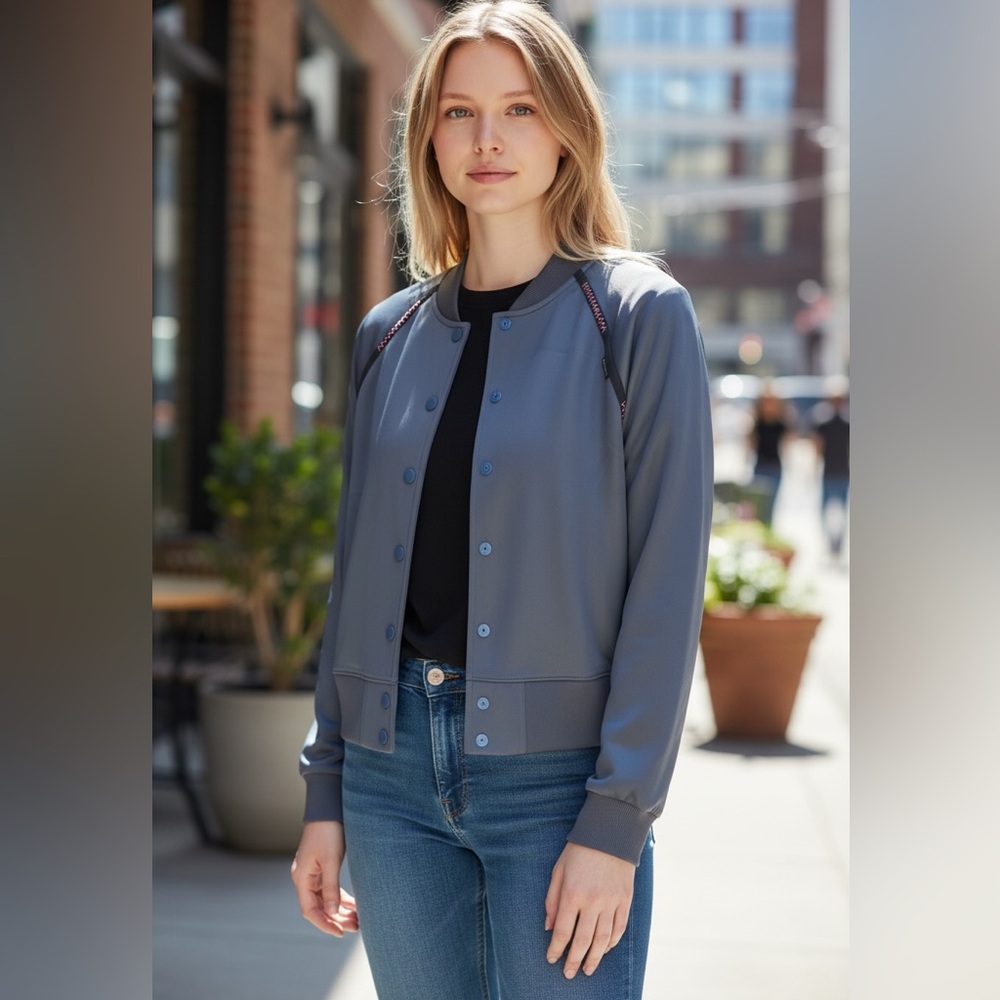G-Star Dark‎ Blue Bomber Jacket fits to LG.